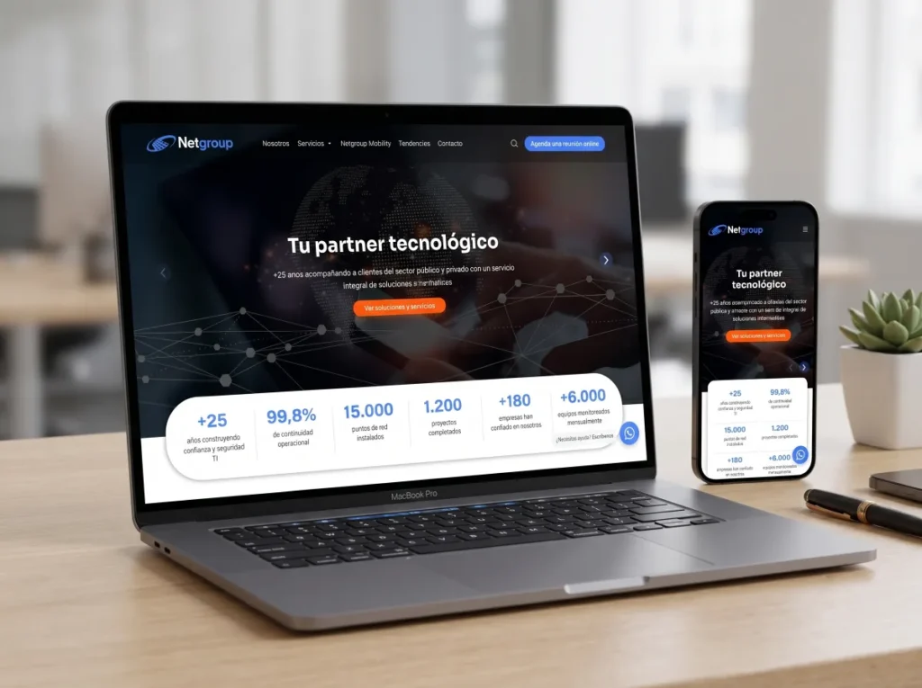 Netgroup – Portal de Servicios de Conectividad & TI